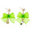HKDL - Duffy & Friends - Olu Mel Mesh Bow Earrings