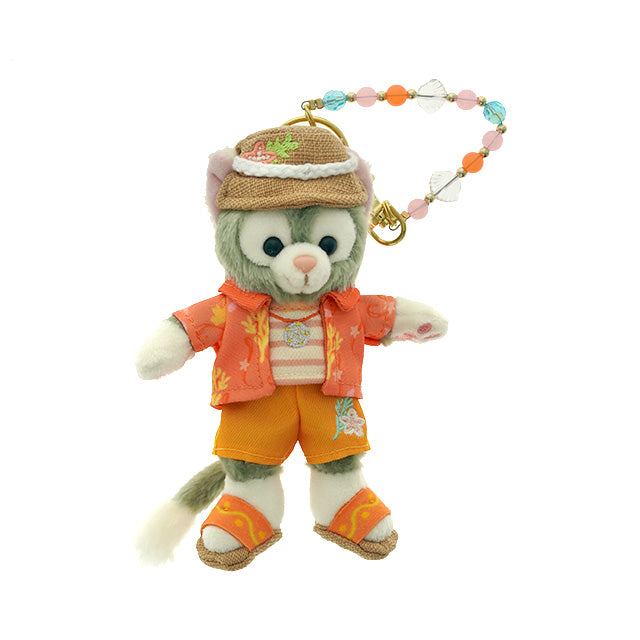 HKDL - Duffy and Friends "Beach Party" x Gelatoni Plush Keychain