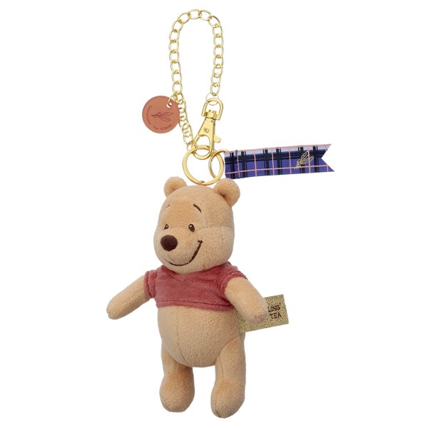 Japan Takara Tomy - Winnie the Pooh Plush Keychain - Color: Darjeeling Tea (Release Date: July 9, 2025)