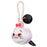 Japan Takara Tomy - Nui Pan Plush Keychain,  White Chocolate Macaron Marie