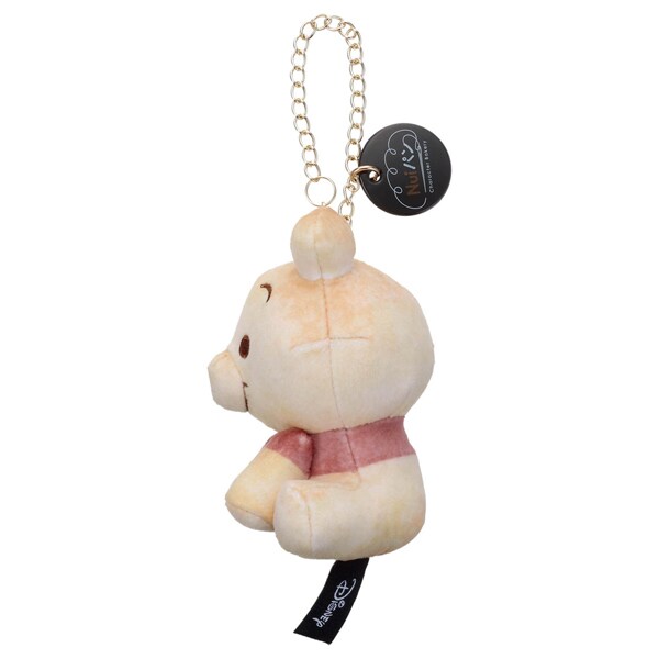 Japan Takara Tomy - Nui Pan Character Bun Winnie the Pooh "Sitting" Plush Keychain (Release Date: Aug 6, 2025)