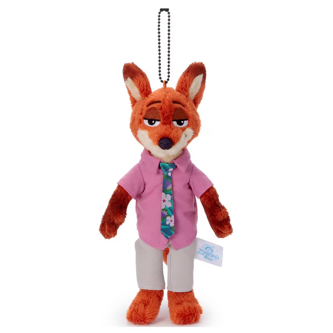 Japan Takara Tomy - Zootopia 2 Nick Wilde Plush Keychain Japan Takara Tomy - Zootopia 2 Nick Wilde Plush Keychain
