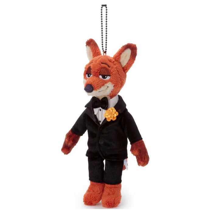 Japan Takara Tomy - Zootopia 2 Nick Wilde (Tuxedo) Plush Keychain