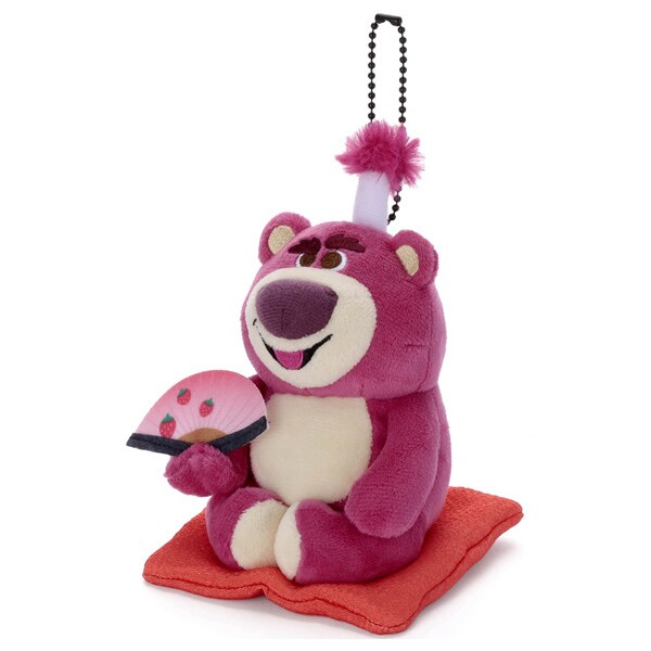 Japan Takara Tomy - Pixar Character Toy Story 30th Anniversary Lotso the Evil Magistrate Plush Keychain (Release Date: Aug 2, 2025)