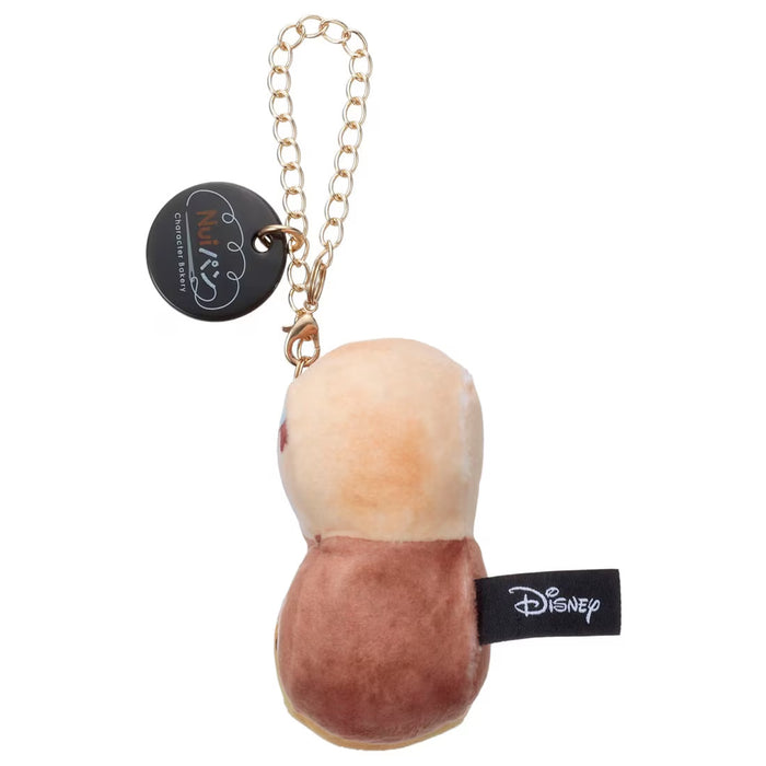 Japan Takara Tomy - Nui Pan Plush Keychain,  Pull-Apart Bread - Mickey Mouse, Minnie Mouse, Donald Duck, Pluto