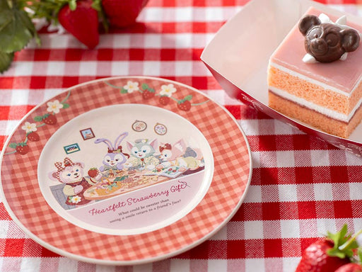 TDR - Duffy & Friends "Heartfelt Strawberry Gift" Collection x Souvenior Plate (Release Date: Jan 15)