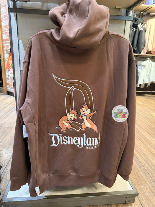 DLR/WDW - Chip ‘N Dale 2026 - Park Logo Hazelnut Hoodie Pullover (Adult)