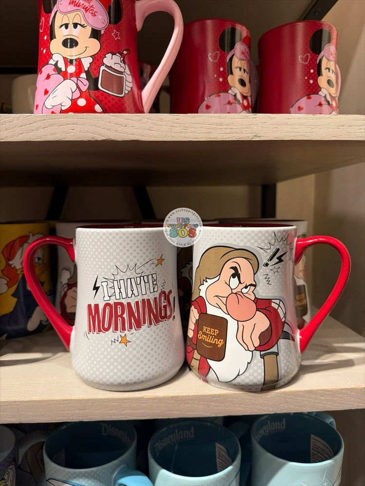DLR/WDW - Sleepy Grumpy “I Hate Mornings!” Coffee Mug