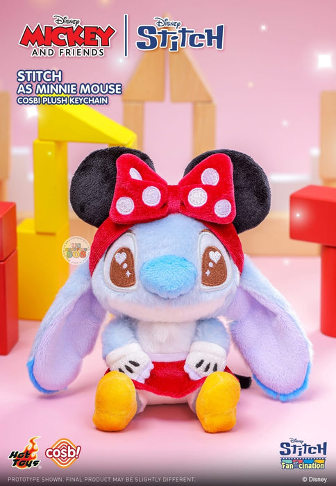 Hot Toy Cosbi - Mickey & Friends Stitch Plush Keychain Blind Box (Release Date: Oct 28, 2025)