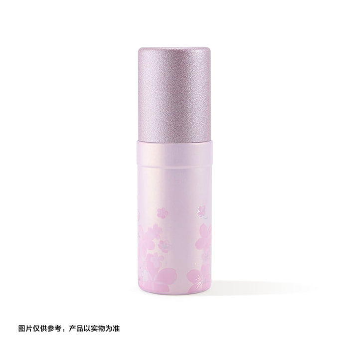 Starbucks China - Twilight Sakura 2026 - 13S. Cherry Blossom Crystal Glitter Stainless Steel Cup 310ml