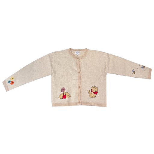 HKDL - White Winnie the Pooh Knitted Jacket for Women