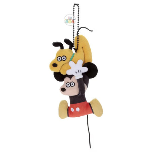 Japan Takara Tomy - Disney Character Seiji Matsumoto Mickey Mouse & Pluto Plush Keychain (Release Date: July 18, 2025)