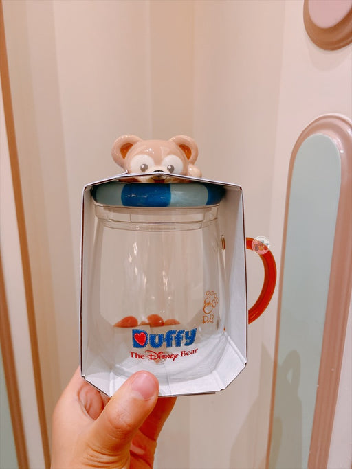 SHDL - Duffy Glass Coffee Mug with Lid