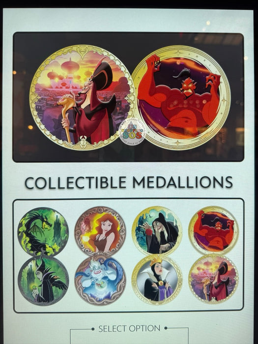 DLR - Color Collectible Medallions 2026 - Disney Villains
