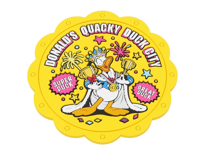 TDR - "Donald's Quacky Duck City" Collection - Donald Duck Souvenir Coaster (Release Date: Apr 1)