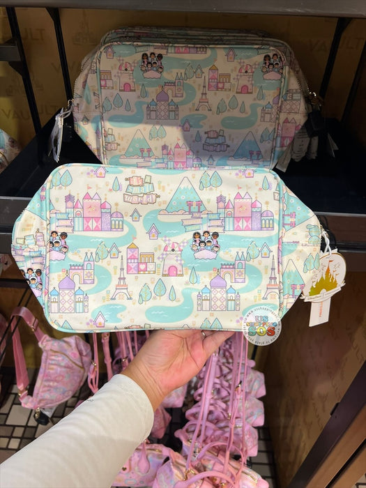 DLR/WDW - Stoney Clover Lane - It’s a Small World Ride Large Pouch