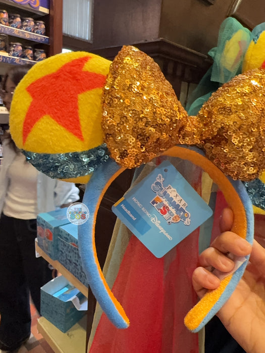 HKDL - 2026 Pixar Summer Fest x Minnie Mouse Sequin Ear Headband with Veil