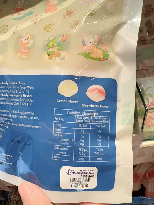 HKDL - Duffy and Friends "Beach Party" x Duffy and Friends Gummy Candy