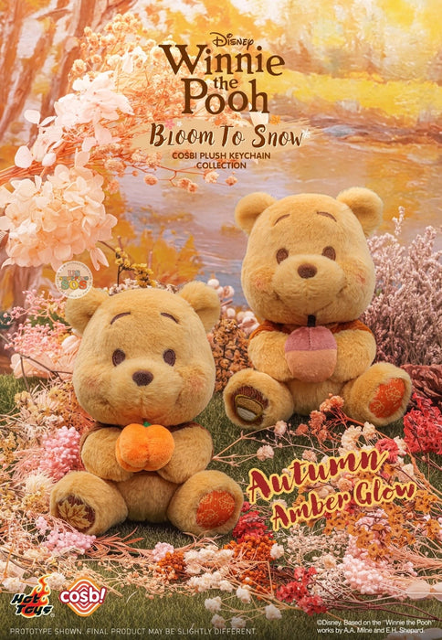Hot Toy Cosbi - Winnie the Pooh ‘Bloom to Snow’ Plush Keychain Blind Box