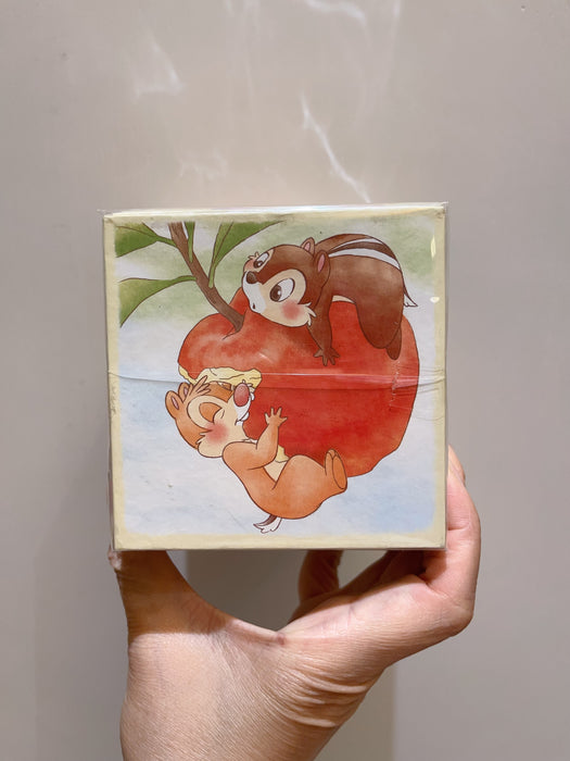 On Hand!! JDS - Chip & Dale "Spring" Sticky Note/Memo Pad with Pen Stand