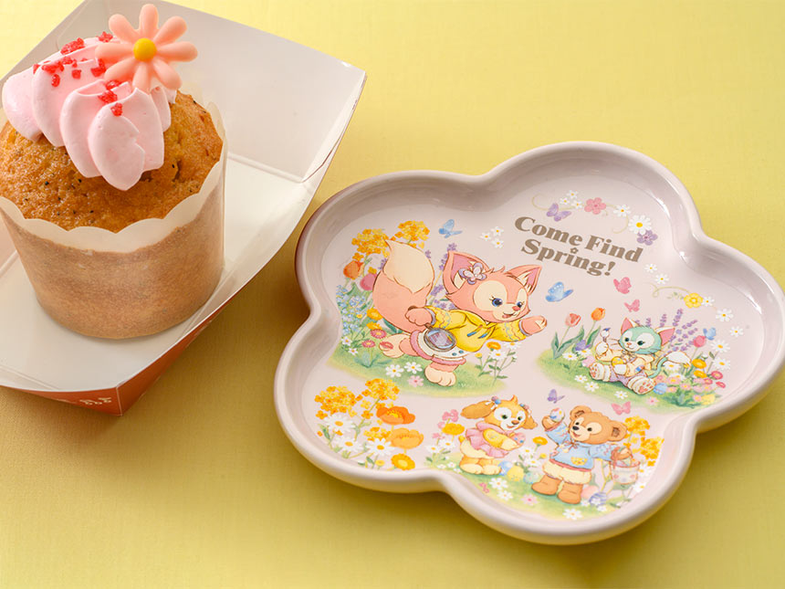 TDR - Duffy & Friends "Come Find Spring!" Collection x Souvenior Plate (Releaes Date: Apr 1)