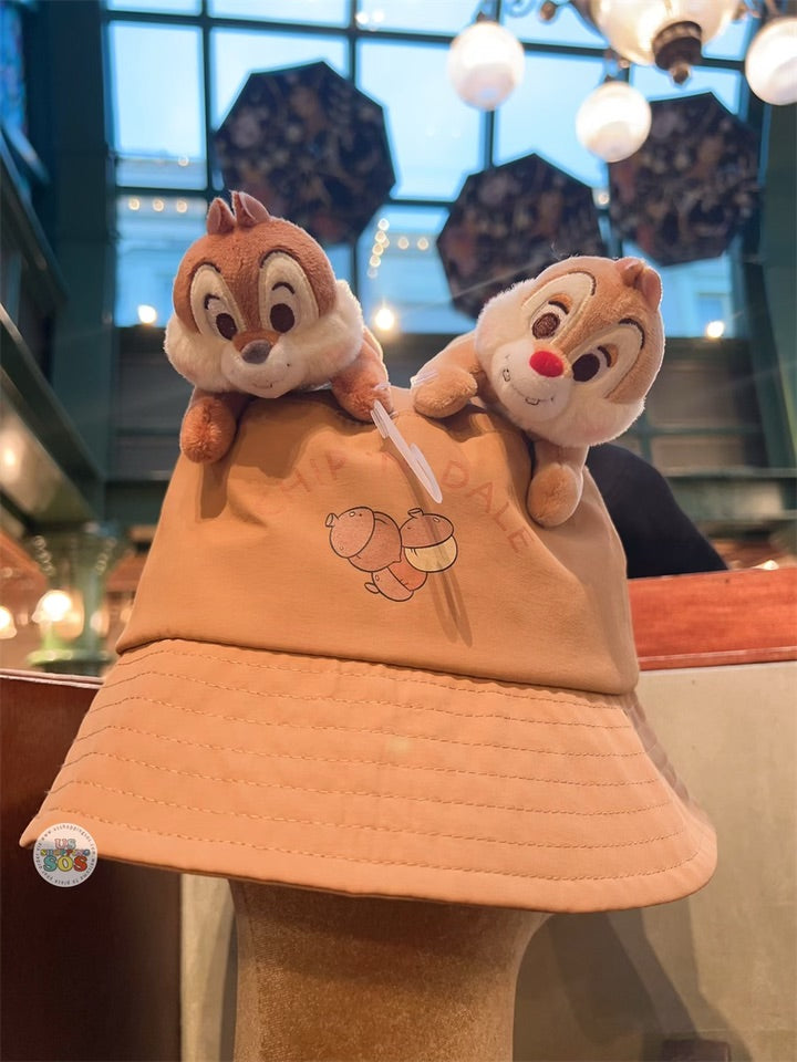 HKDL - Laying Chip & Dale Bucket Hat for Adults