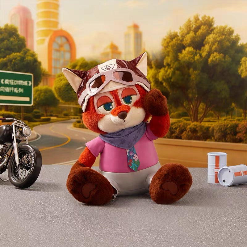 SHDS - 2026 Zootopia Cycling Collection x Nick Wilde Plush Toy (Release Date: Oct 4, 2026)