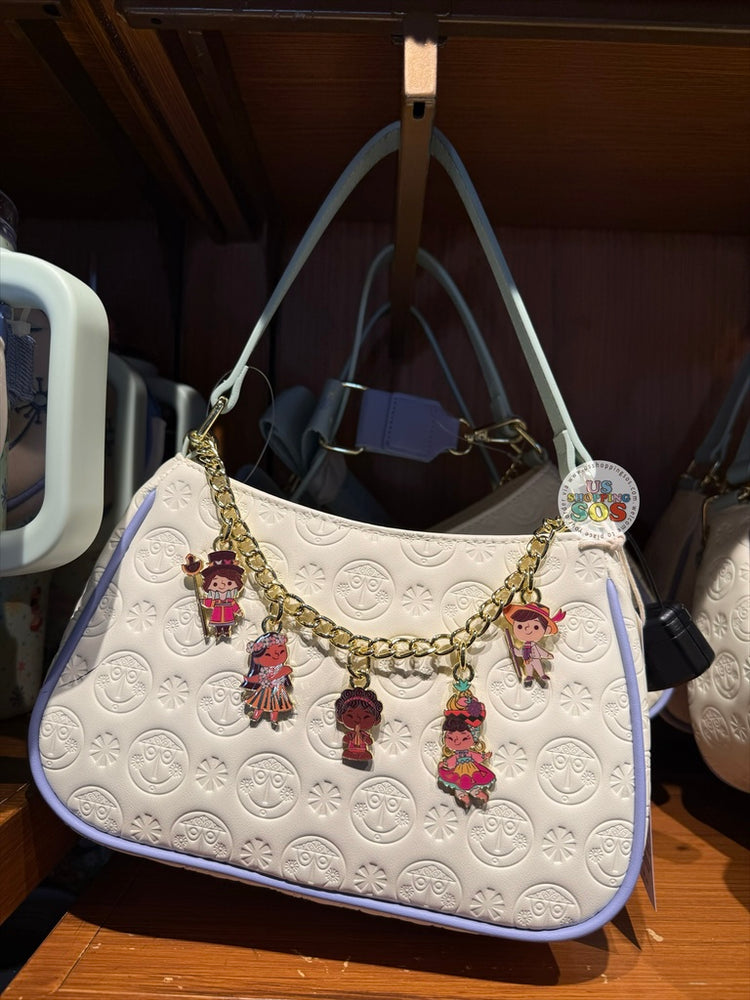 DLR/WDW - It’s a Small World 2026 - 60th Anniversary Loungefly Charm Crossbody Bag
