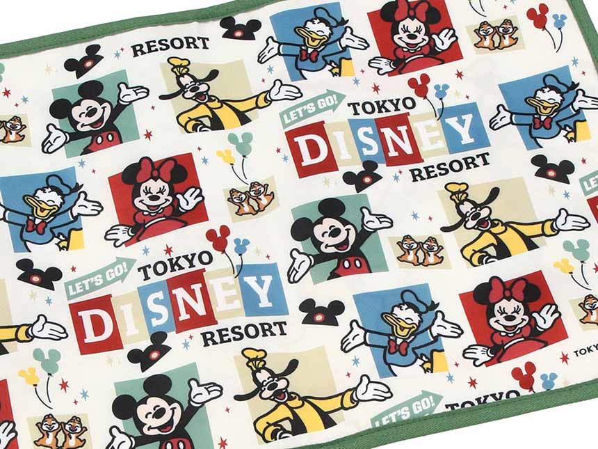 TDR - "Let's go to Tokyo Disney Resort" Collection x Mickey & Friends Souvenior Platemat (Release Date: April 1)