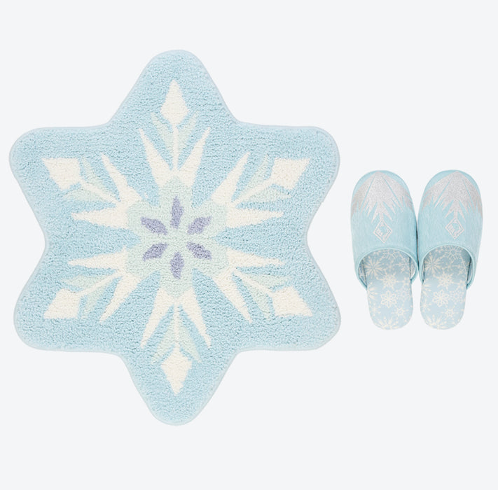 TDR - Fantasy Springs Anna & Elsa Frozen Journey Collection x Mat & Room Shoes Set