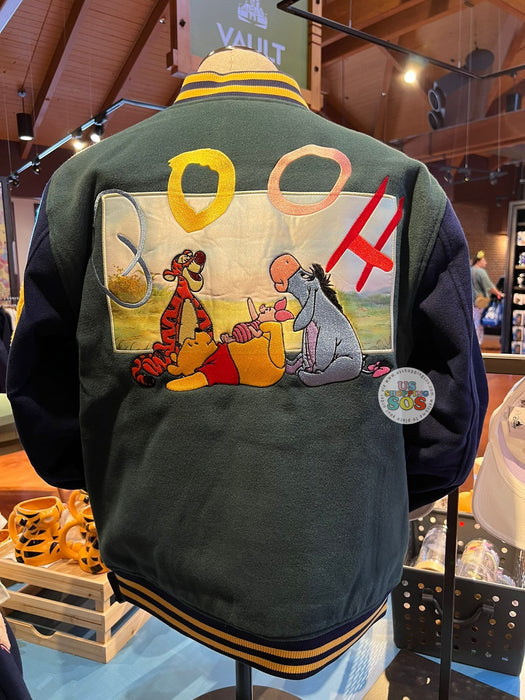 DLR/WDW - Winnie the Pooh & Friends Color Block Varsity Jacket (Adult)