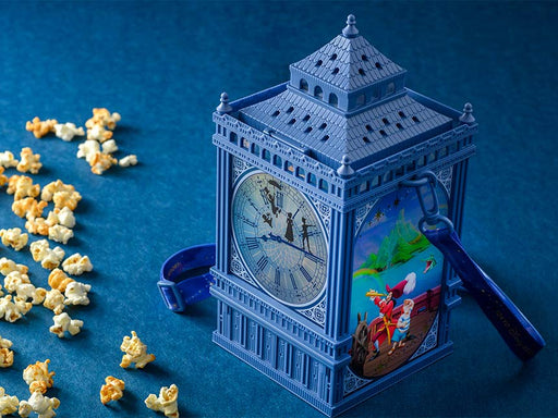 TDR - Fantasy Springs "Peter Pan Never Land Adventure" Collection x Clock Tower Shaped Light Up Popcorn Bucket (Release Date: May 28)