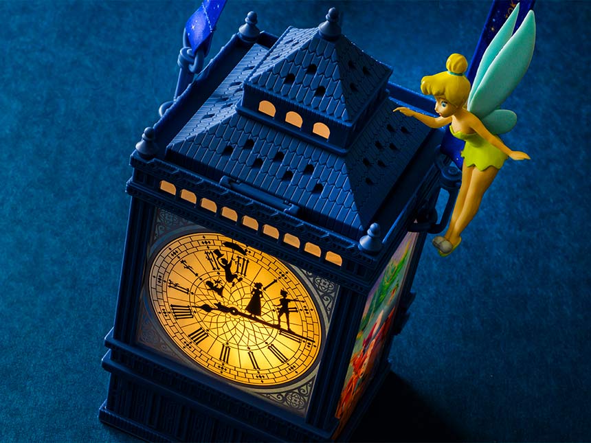 TDR - Fantasy Springs "Peter Pan Never Land Adventure" Collection x Clock Tower Shaped Light Up Popcorn Bucket (Release Date: May 28)