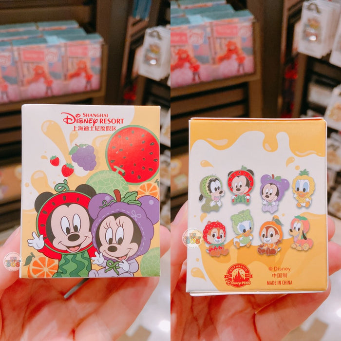 SHDL - Mickey Mouse & Friends Fruits Costume Secret Pin Box Set