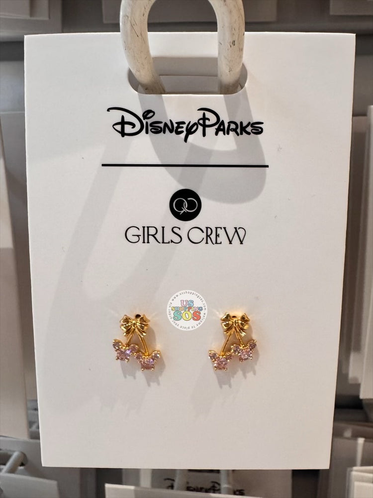 DLR/WDW - Girls Crew Mickey Cherry Earrings