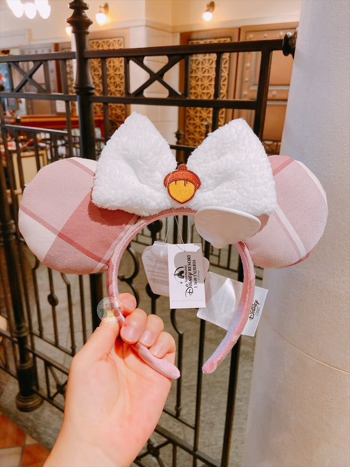 SHDL - Chip & Dale Checked Ear Headband