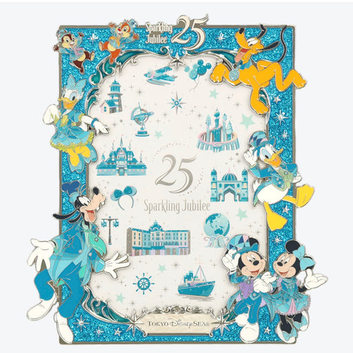 TDR - Tokyo DisneySea 25th Anniversary "Sparkling Jubilee" x Mickey & Friends Photo/Picture Frame (Release Date: Apr 8, 2026)