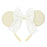 TDR - Minnie Mouse Lace Bow & Soft Color Ear Headband Color: Baby Yellow (Release Date: July 17, 2025)