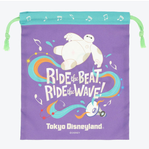 TDR - 2026 Baymax "Ride the Beat, Ride the Wave! x Drawsting Bag (Release Date: Jul 1, 2026)