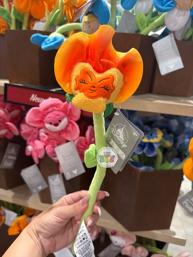 DLR/WDW - Alice in Wonderland 2026 - Orange Pansy Plush Flower