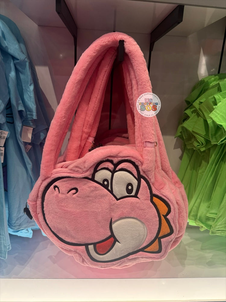 Universal Studios - Super Nintendo World - Yoshi Pink Fluffy Tote Bag