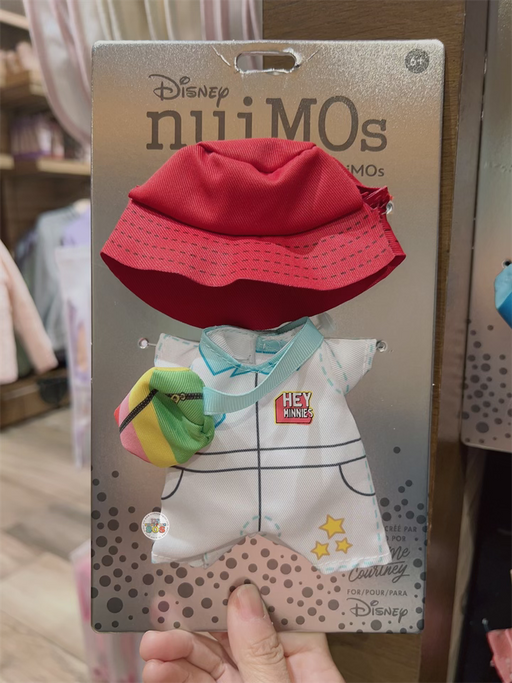 HKDL - nuiMOs Dedicated Plush Costume x Color Me Courtney Red Hat Suit Set