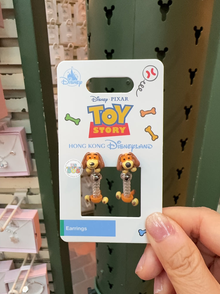 HKDL - Toy Story Slinky Dog Earrings (Moveable)