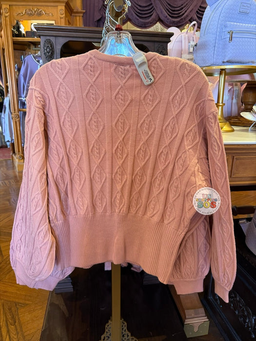 DLR/WDW - Her/Our Universe Disneyland Nostalgia 2026 - Pink Knit Sweater (Adult)