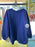 DLR/WDW - Park Icon & Park Logo Royal Blue Fleece Pullover (Adult) 2026