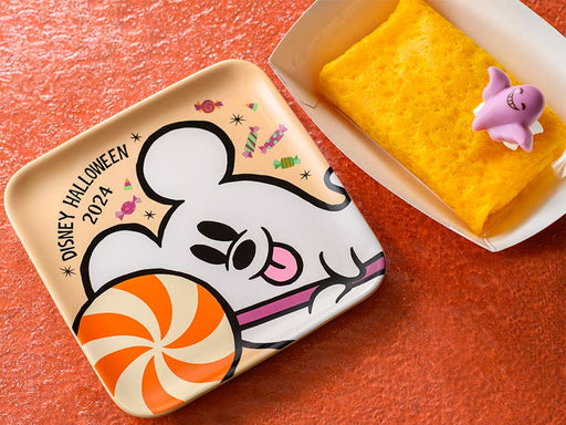 TDR - Halloween 2024 Collection x  Mickey Mouse Boo/ Ghost Souvenir Souvenior Dessert Plate (Release Date: Sept 1, 2024)