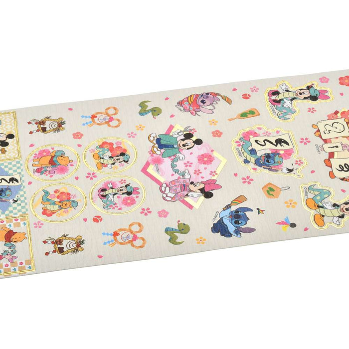 JDS - New Year 2025 - Disney Character Seal and Sticker Zodiac Washi Style (Release Date: Dec 6, 2024)