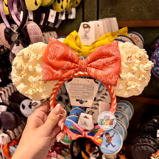 DLR/WDW - Minnie Mouse Popcorn Ear Headband