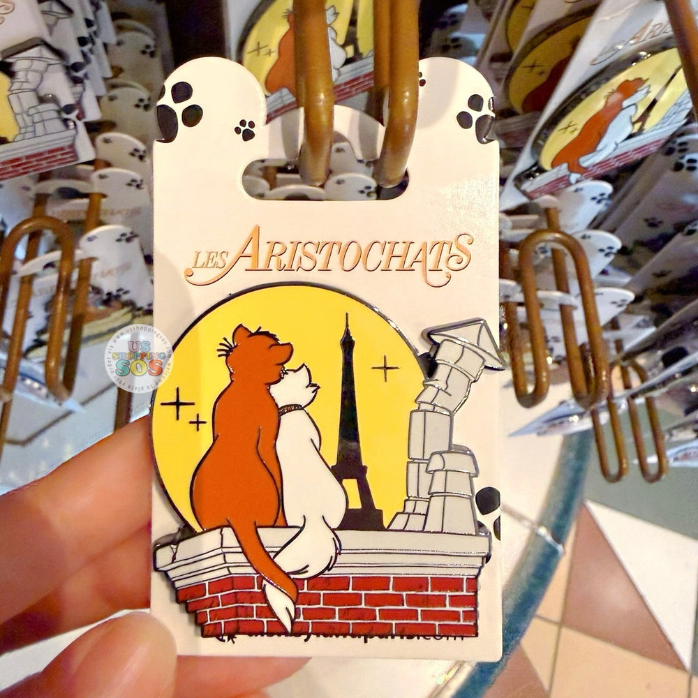 DLP - The Aristocats Thomas & Madame & Eiffel Pin Badge