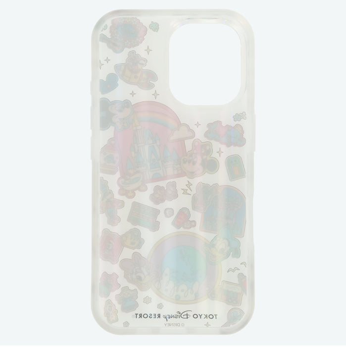 TDR - Tokyo Disney Resort "Park Map Motif" Pastel Color Collection - Smartphone Case for IPhone 16 (Release Date: Dec 11, 2025)